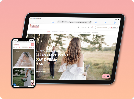 Bridal Online Store Template Bridal Online Store Template