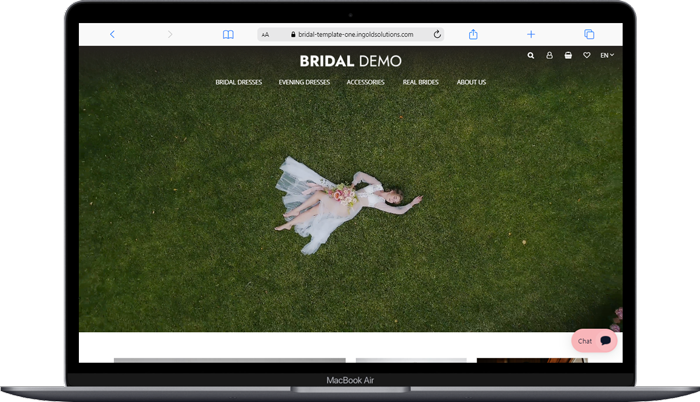 Magento Bridal Template Customization
