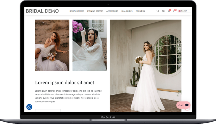 WooCommerce Wedding Template Development