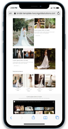 Shopify Bridal Template - Bridal Commerce Shopify Bridal Template - Bridal Commerce