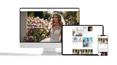 Bridal Commerce | Web Design Overview